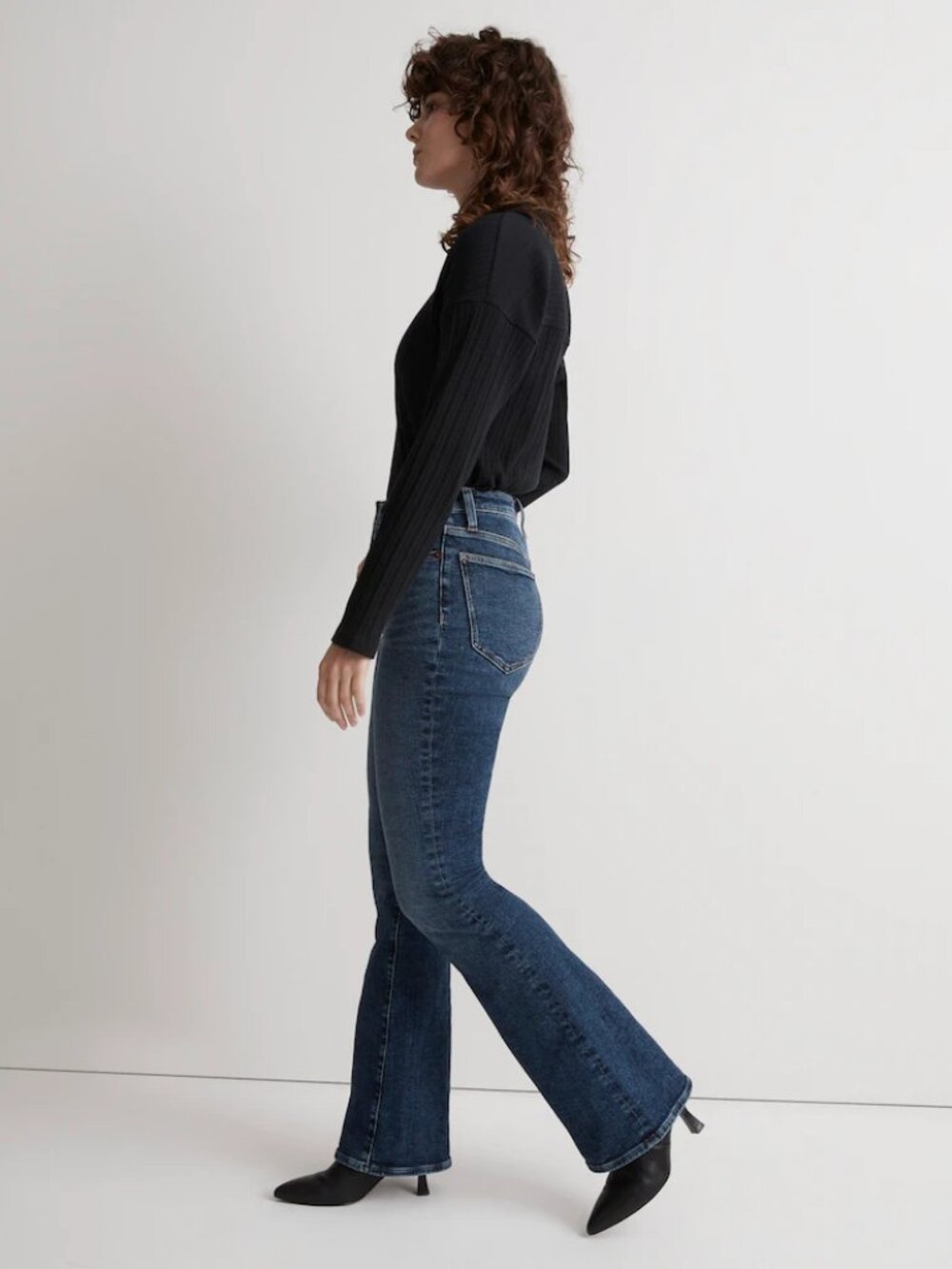 Madewell Curvy Skinny Flare in Alvard Wash Sz 26